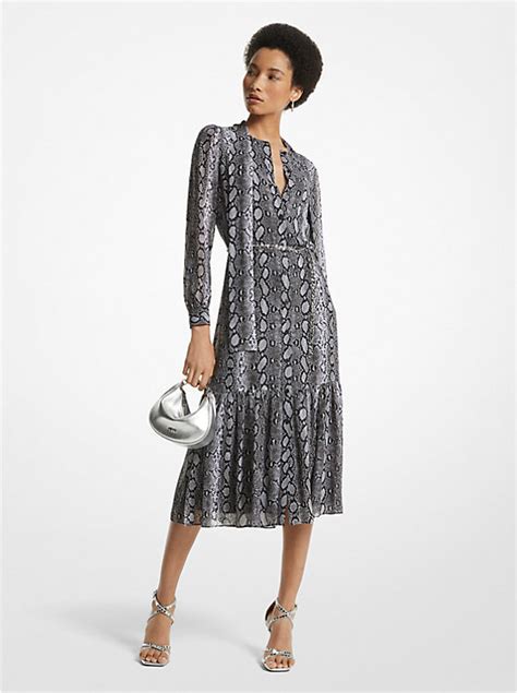 Michael Kors snake print dress